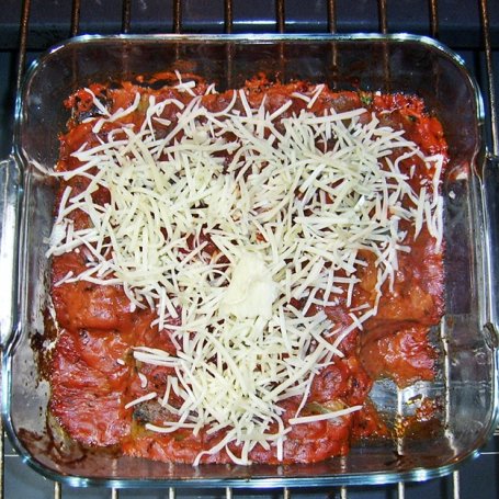 Krok 4 - Cannelloni ze szpinakiem w pomidorach foto