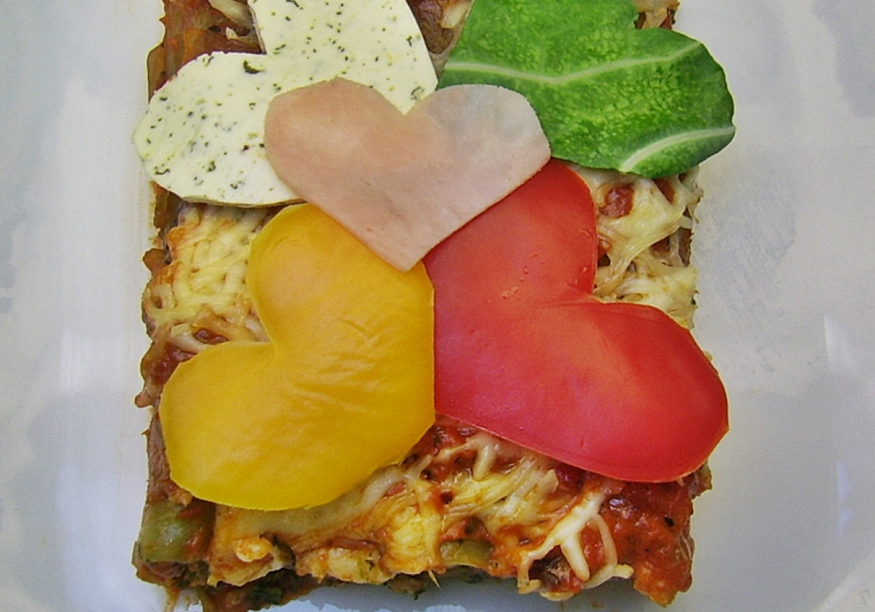 Cannelloni ze szpinakiem w pomidorach foto