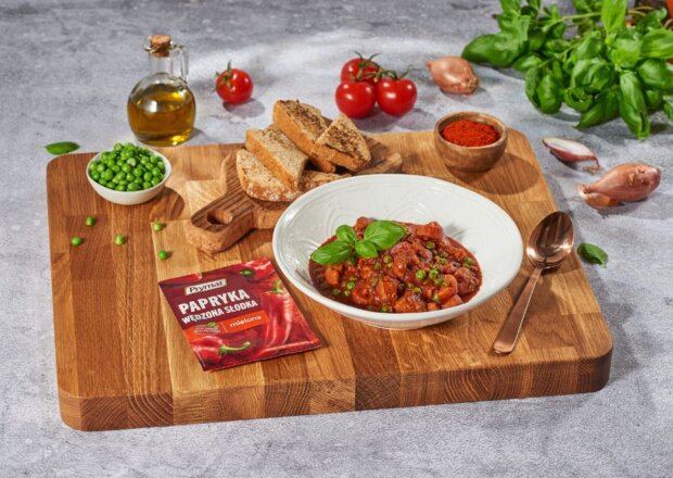 Fotografia przedstawiająca Carcamusas toledanas - gulasz wieprzowy z Toledo, DS XXIII, odc. 22