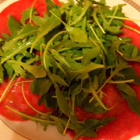 Krok 4 - Carpaccio wołowe z pomidorami foto