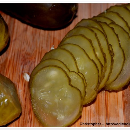 Krok 1 - Carpaccio z ogórka. foto
