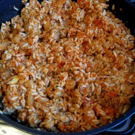Krok 2 - Cebulka faszerowana mięsem mielonym z ryżem foto