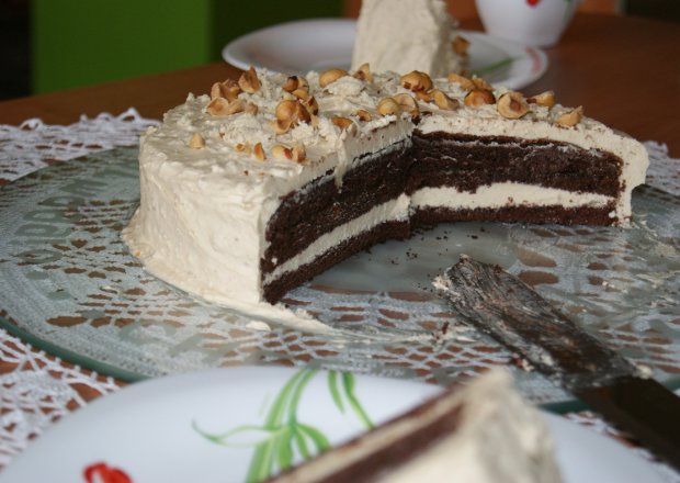 Fotografia przedstawiająca Chałwowy tort