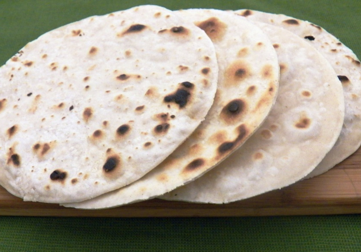 Chapati- indyjski chlebek foto