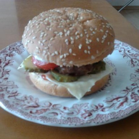 Krok 3 - Cheesburger foto
