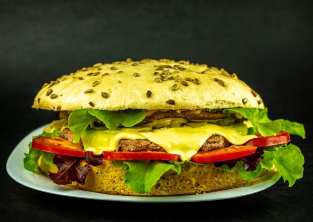 Fotografia przedstawiająca Cheeseburger XXL