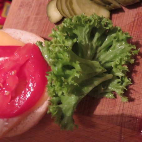Krok 3 - cheeseburger foto