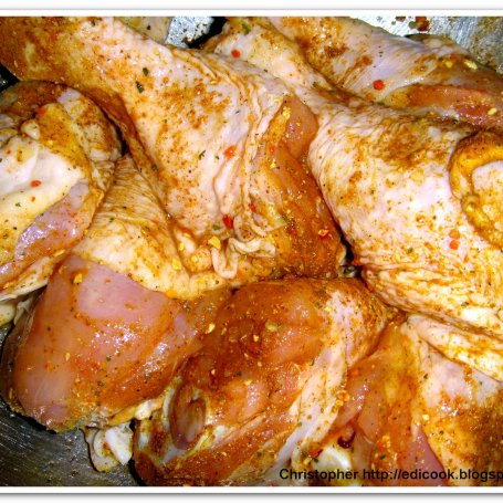 Krok 1 - Chicken  curry. foto