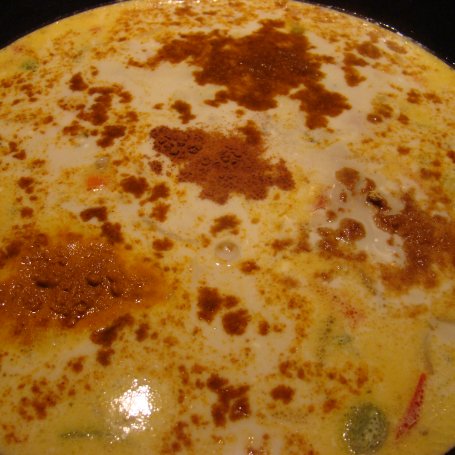 Krok 7 - Chińczyk w Indiach, czyli mieszanka chińska w zupie z mleczkiem kokosowym foto