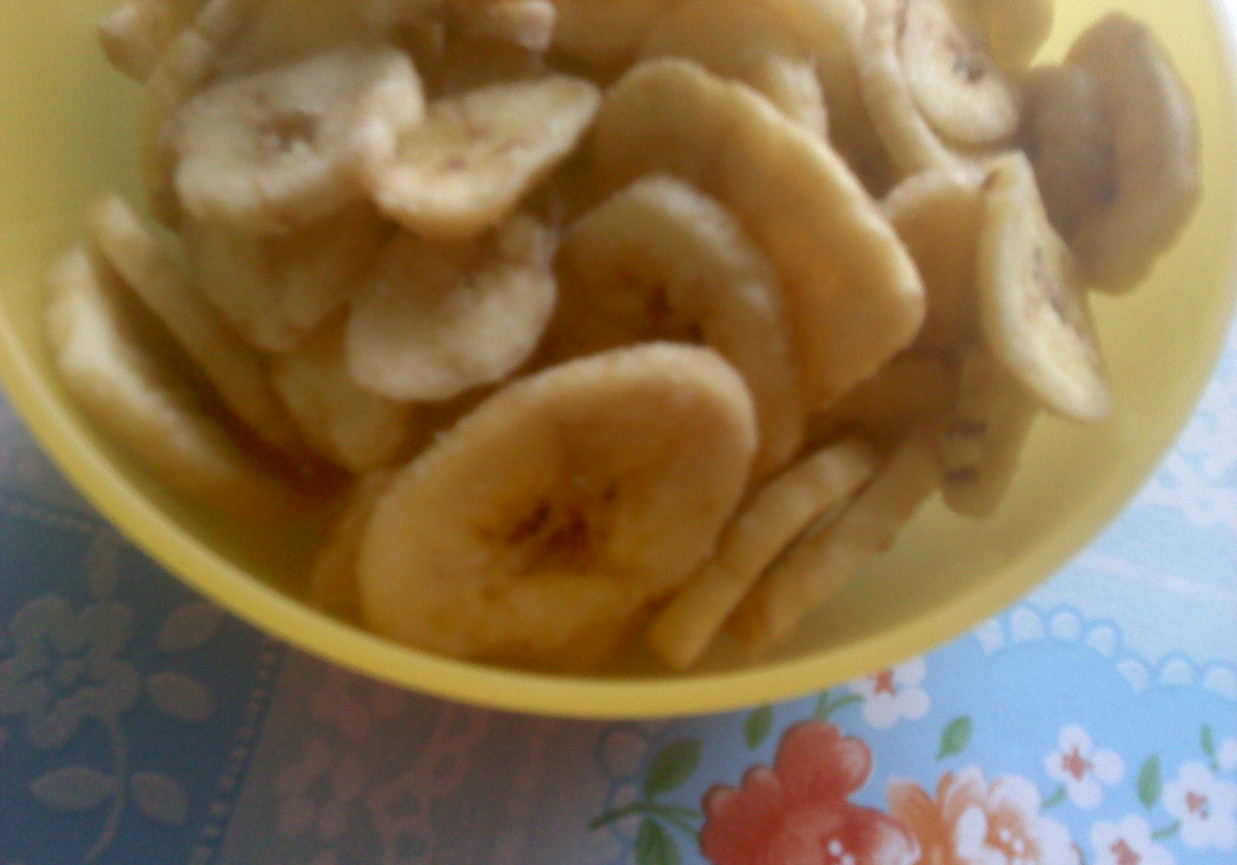 Chipsy bananowe foto
