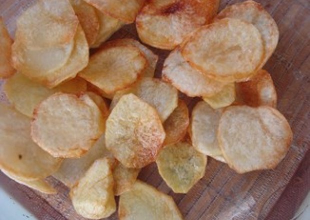 Fotografia przedstawiająca Chipsy domowe