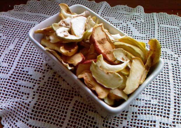 Fotografia przedstawiająca Chipsy jabłkowe