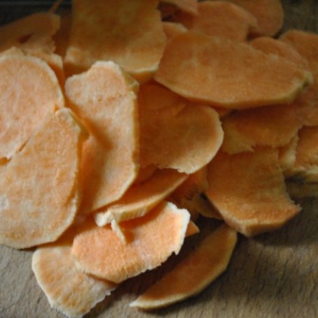 Krok 1 - Chipsy z batatów z meksykańskim dipem foto