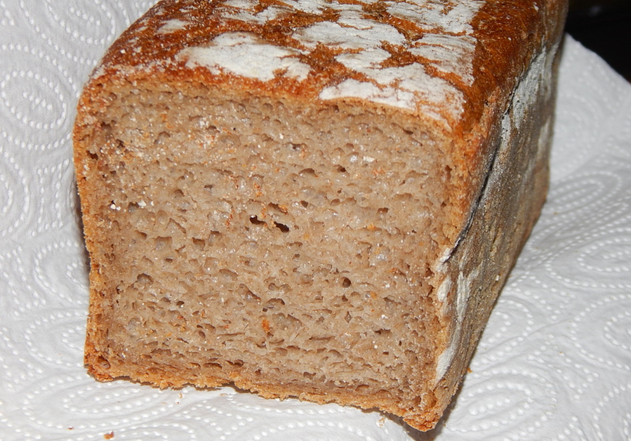Chleb 100% żytni na zakwasie foto