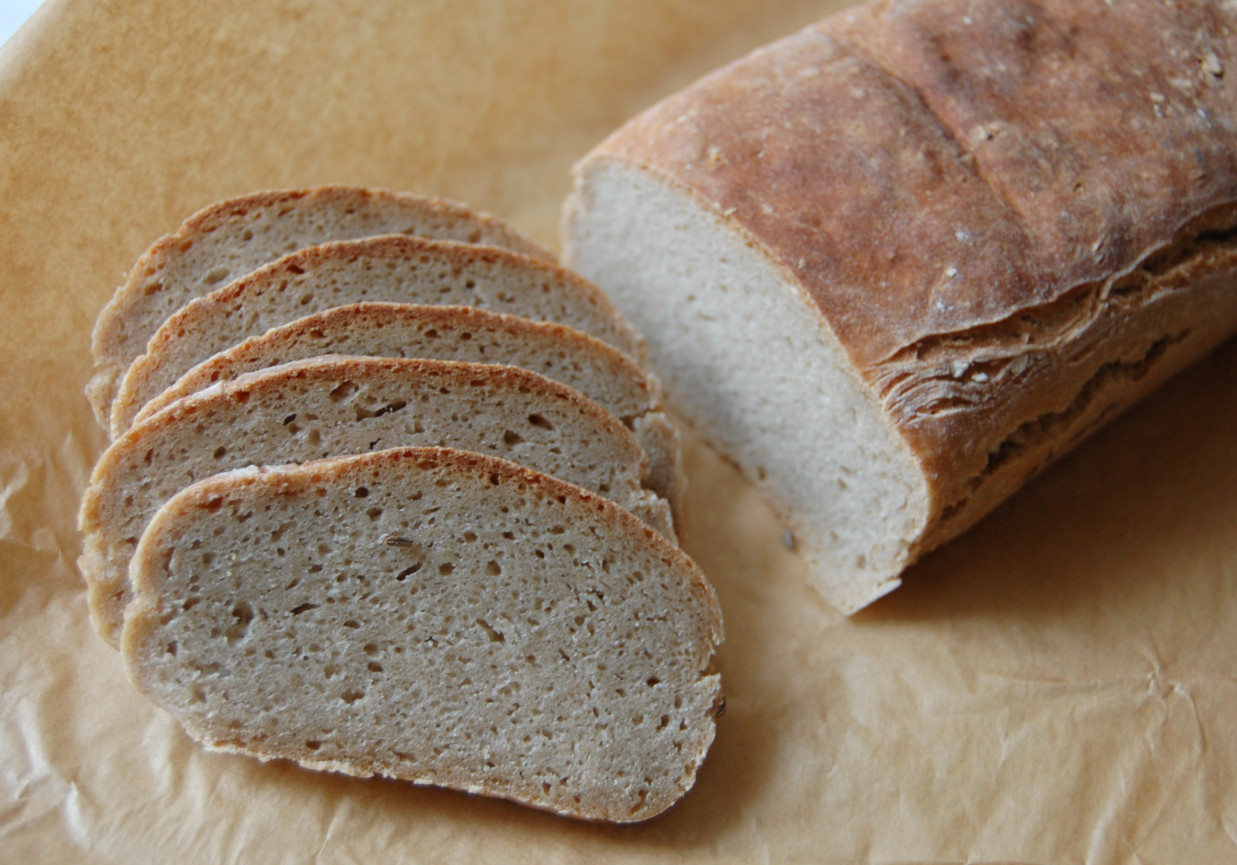 Chleb 100% żytni z kminkiem foto