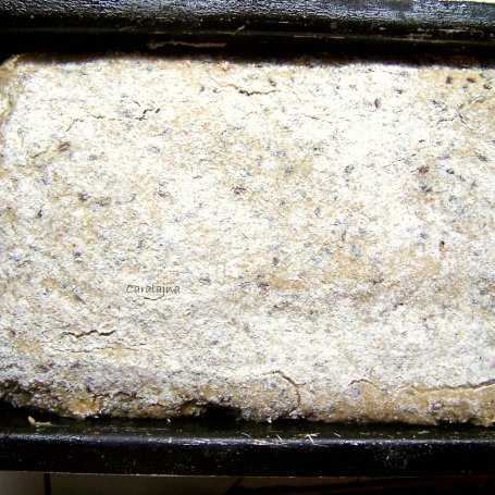 Krok 8 - chleb bezglutenowy z czarnymi ziarenkami i białą morwą foto
