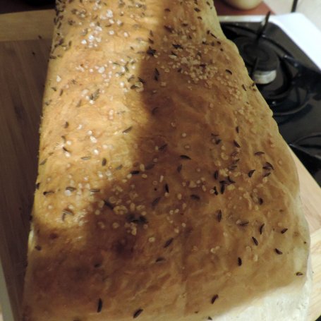 Krok 3 - Chleb drożdżowy z kminkiem foto