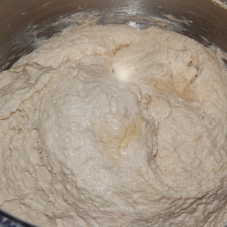 Krok 4 - Chleb mieszany na zakwasie - z miodem i mąką owsianą foto