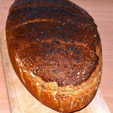 Krok 4 - Chleb mieszany na zakwasie żytnim z maślanką foto