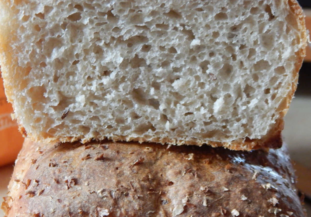 Chleb mieszany "nocny" na zakwasie foto