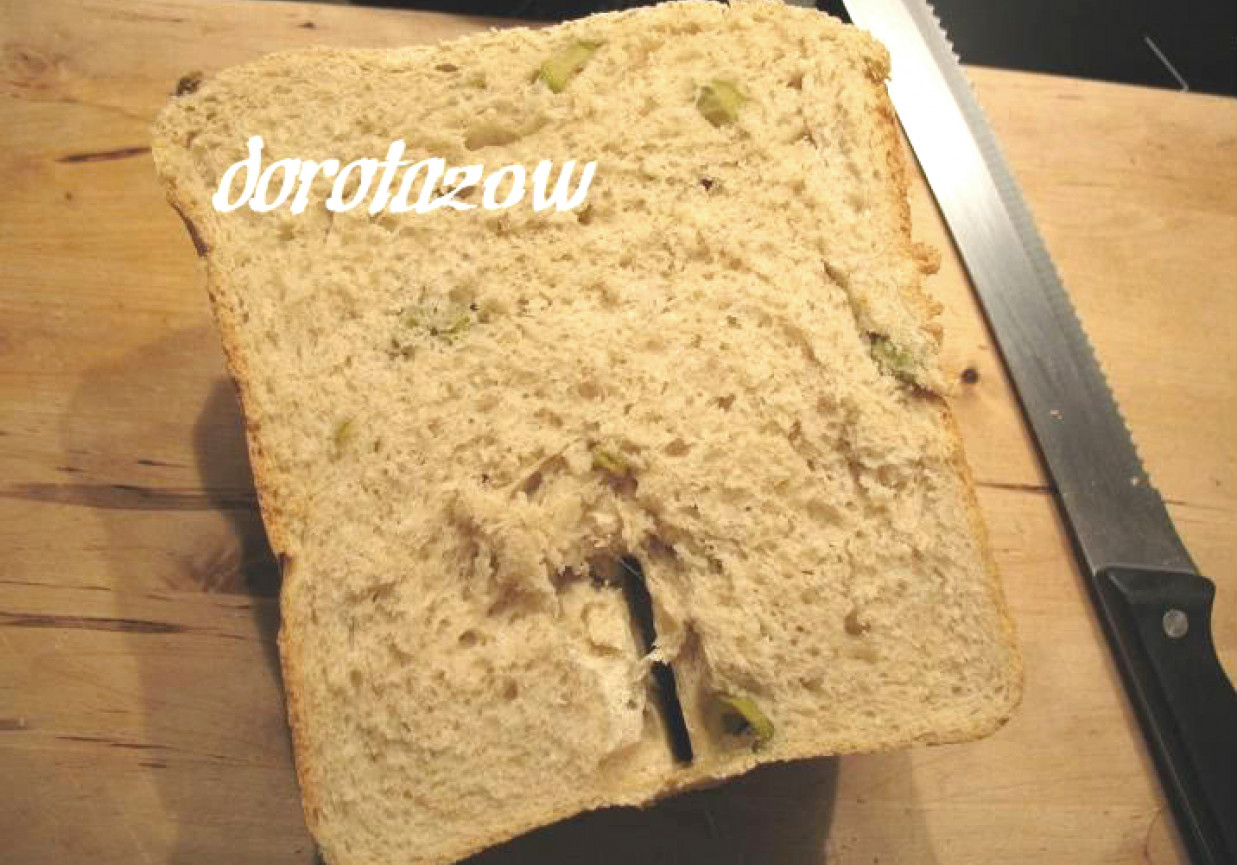 Chleb oliwkowy foto