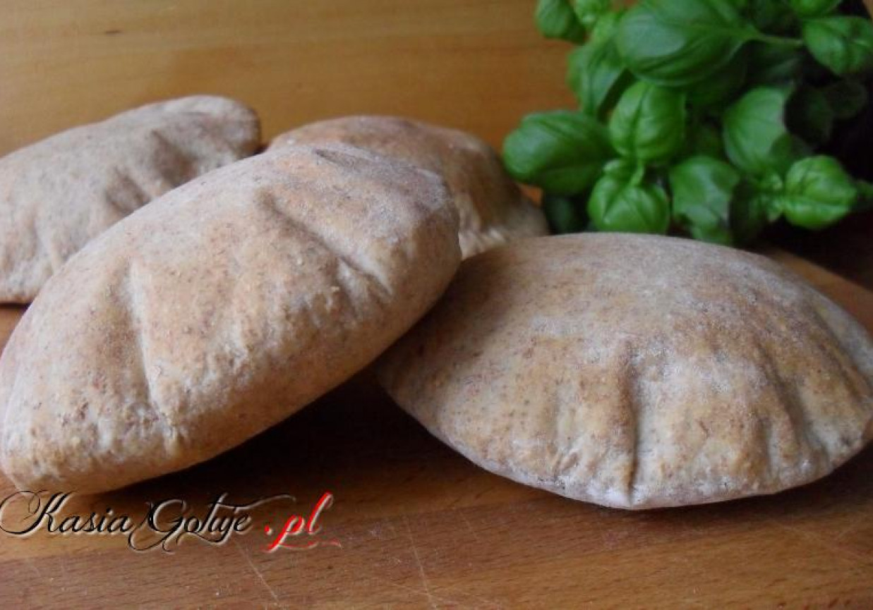 Chleb pita pszenno-żytni foto