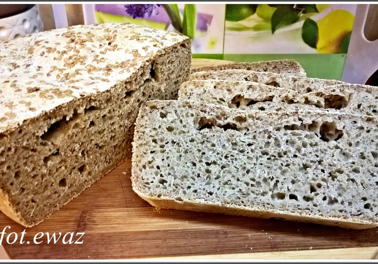 Chleb pszenno jaglany na zakwasie Zewy foto