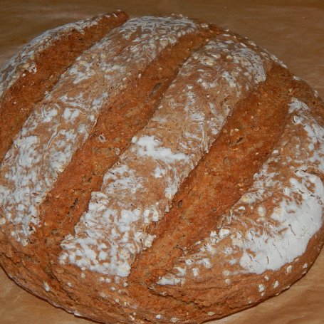Krok 9 - Chleb pszenno-owsiany z kefirem - na drożdżach foto