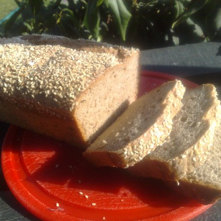 Krok 4 - chleb pszenno żytni z sezamem foto