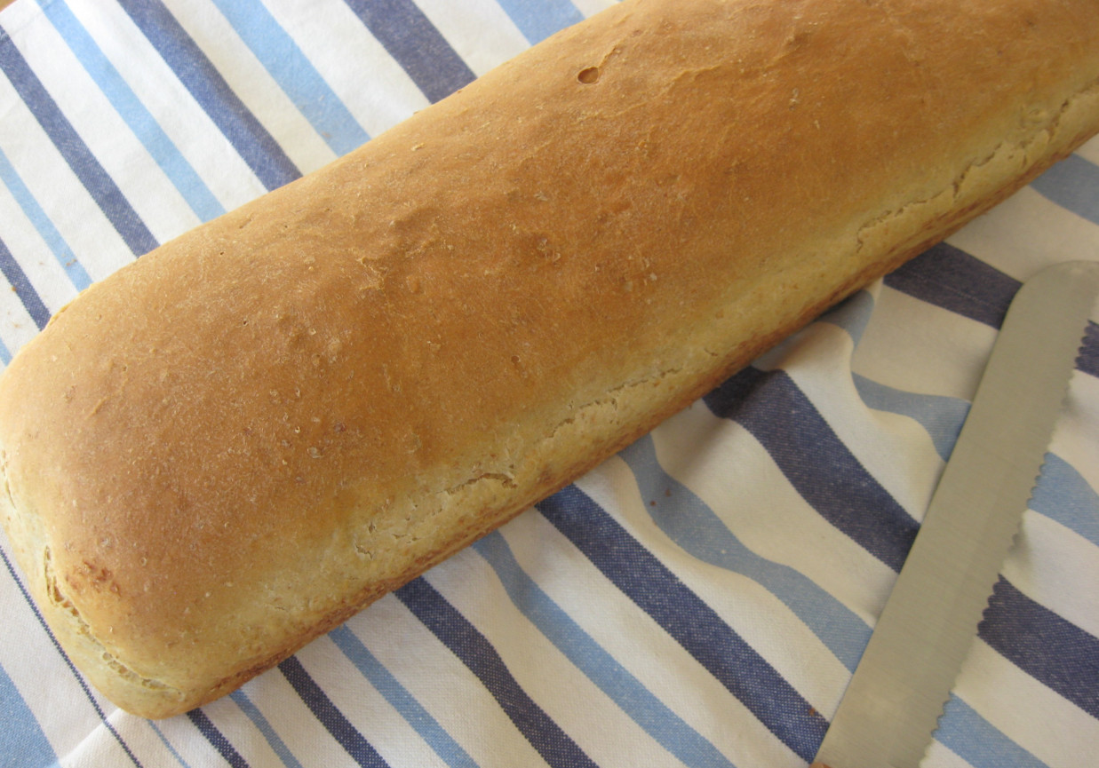 Chleb pszenny razowy na drożdżach foto