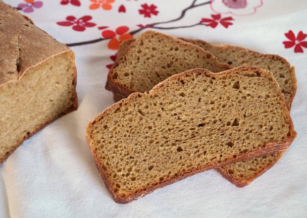 Fotografia przedstawiająca Chleb pszenny z dynią na zakwasie