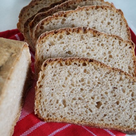 Krok 5 - Chleb pszenny z kaszą jęczmienną, na zakwasie foto