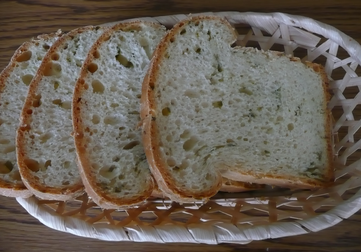 Chleb z czosnkiem foto