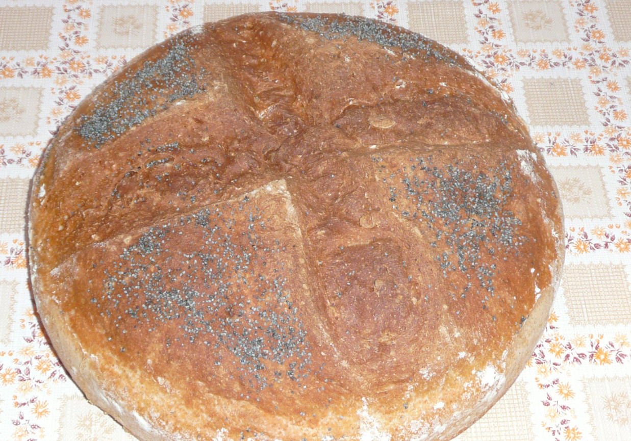 Chleb z dodatkiem pestek dyni i miodu foto