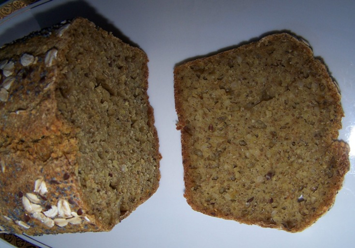 chleb z kaszą jęczmienną (na zakwasie) foto