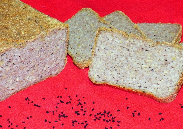 Fotografia przedstawiająca Chleb z kaszy gryczanej