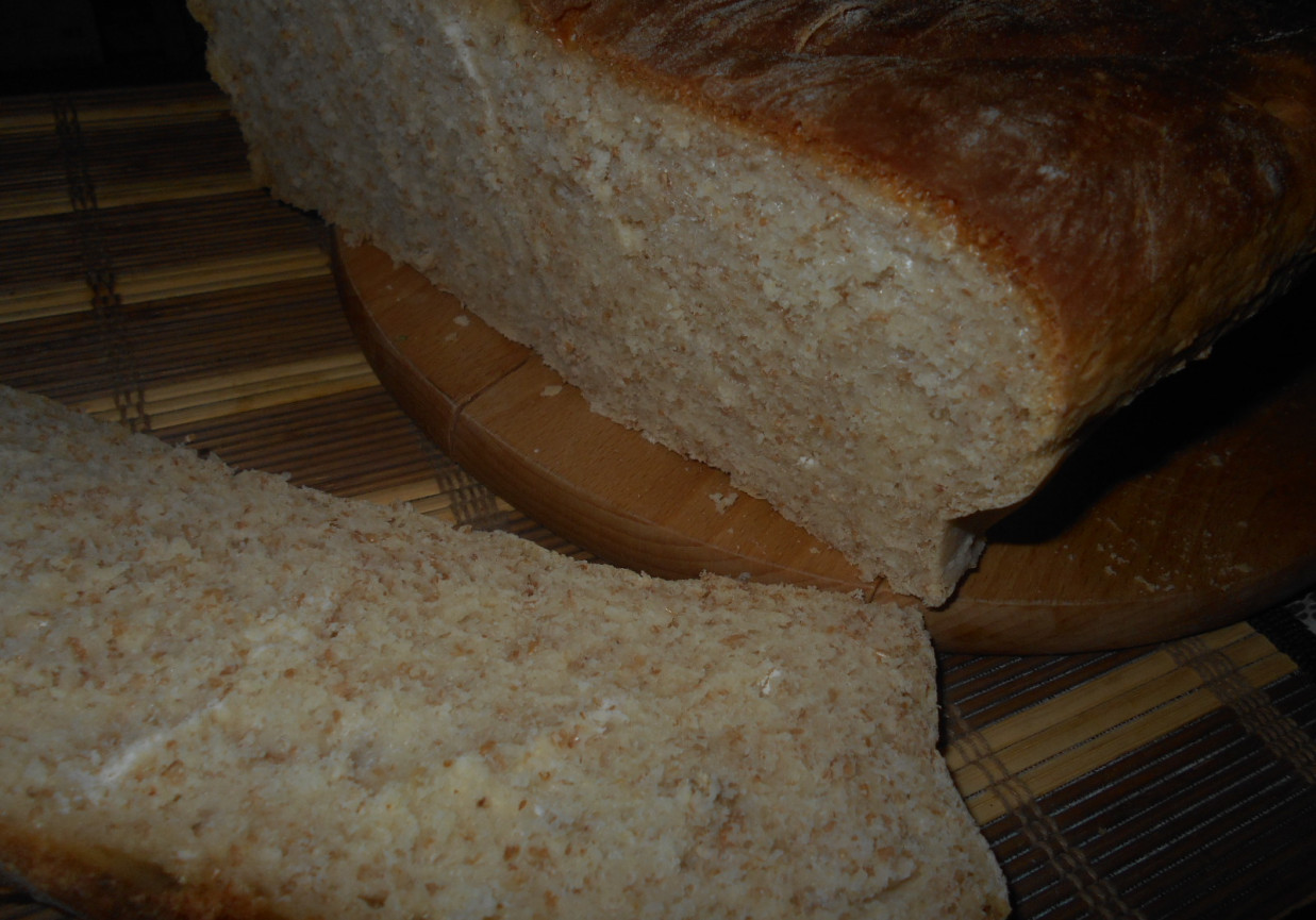 Chleb z kefirem i majonezem foto