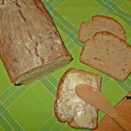 Krok 7 - Chleb z mielonym lnem i cebulą foto