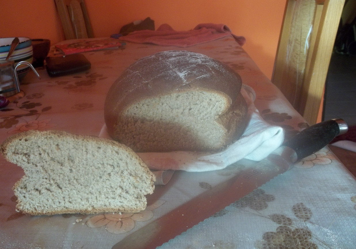 Chleb z miodem foto