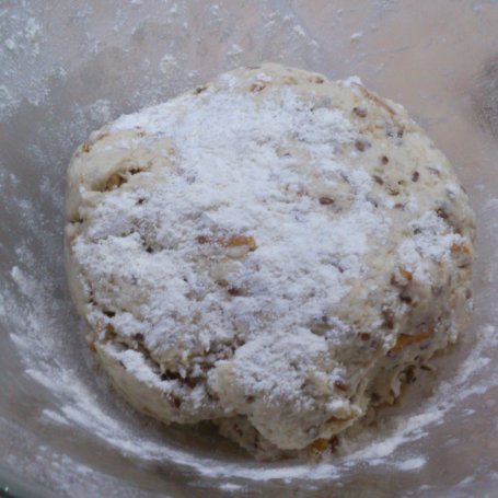 Krok 2 - Chleb z paluszkami i siemieniem lnianym Zewy foto