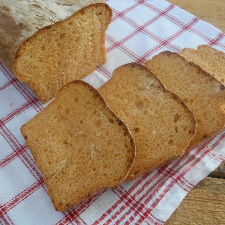 Krok 8 - Chleb z pieczoną papryką i suszoną cebulą foto