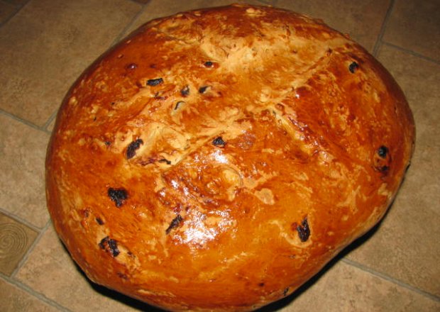 Fotografia przedstawiająca Chleb ze śliwkami