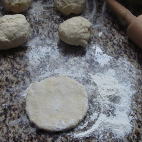 Krok 3 - Chlebki pita foto