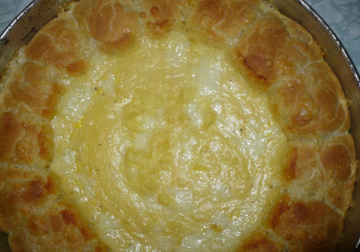 Chlebki z dipem serowym foto