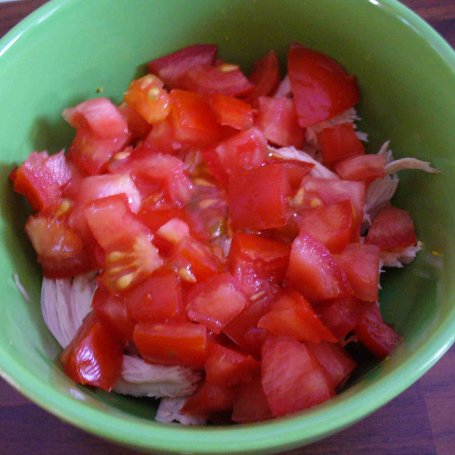 Krok 3 - Chłodnik pomidorowy z jajkiem foto