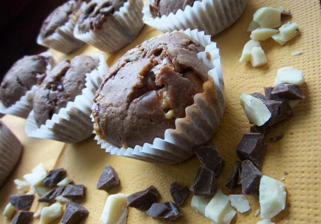 Chocolate chip muffins foto