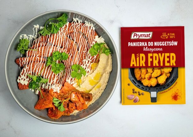 Fotografia przedstawiająca Chrupiąca dynia w panierce