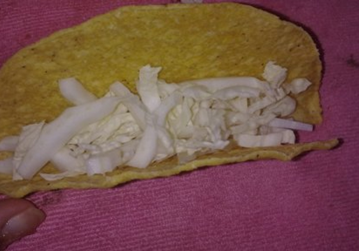Chrupiące kukurydziane Taco I foto