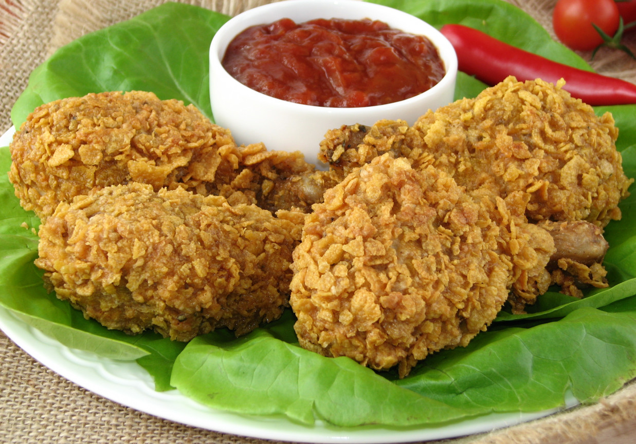 Chrupiące pałki z kurczaka a la KFC DoradcaSmaku.pl