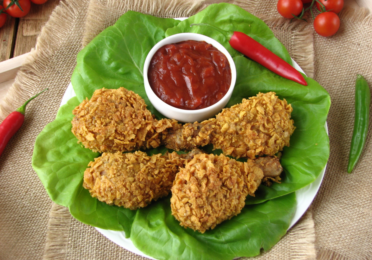 Chrupiące pałki z kurczaka a la KFC DoradcaSmaku.pl